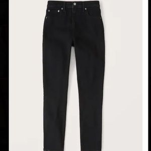 Abercrombie af High Rise Skinny Jean black  32